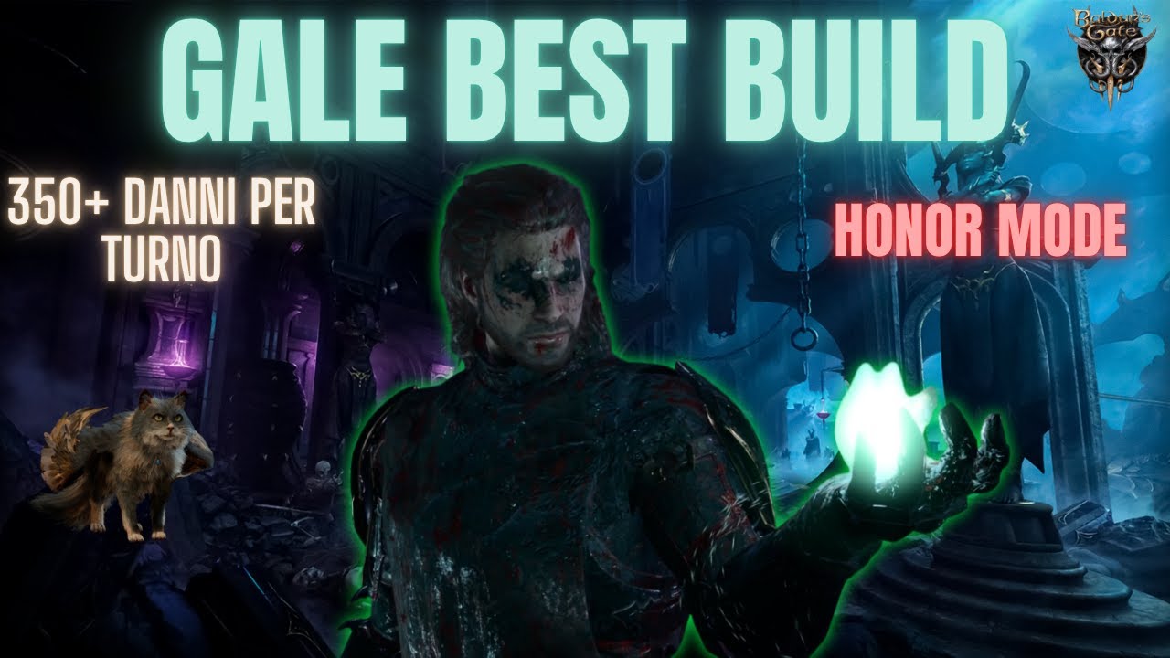 Baldur’s Gate 3 –Best Build Gale Il mago di Waterdeep Origin! ITA
