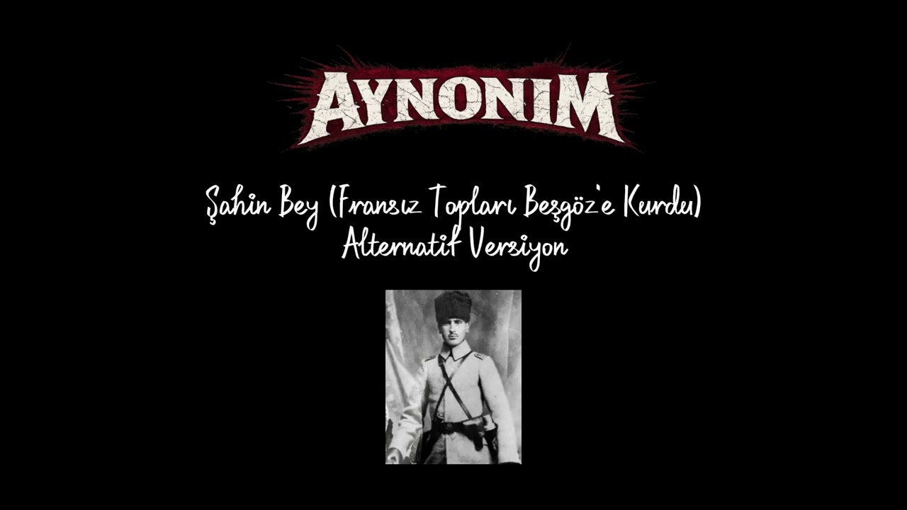 Şahin Bey (Fransız Topları Beşgöz'e Kurdu) Gaziantep Türküsü Rock Cover Alternatif Versiyon