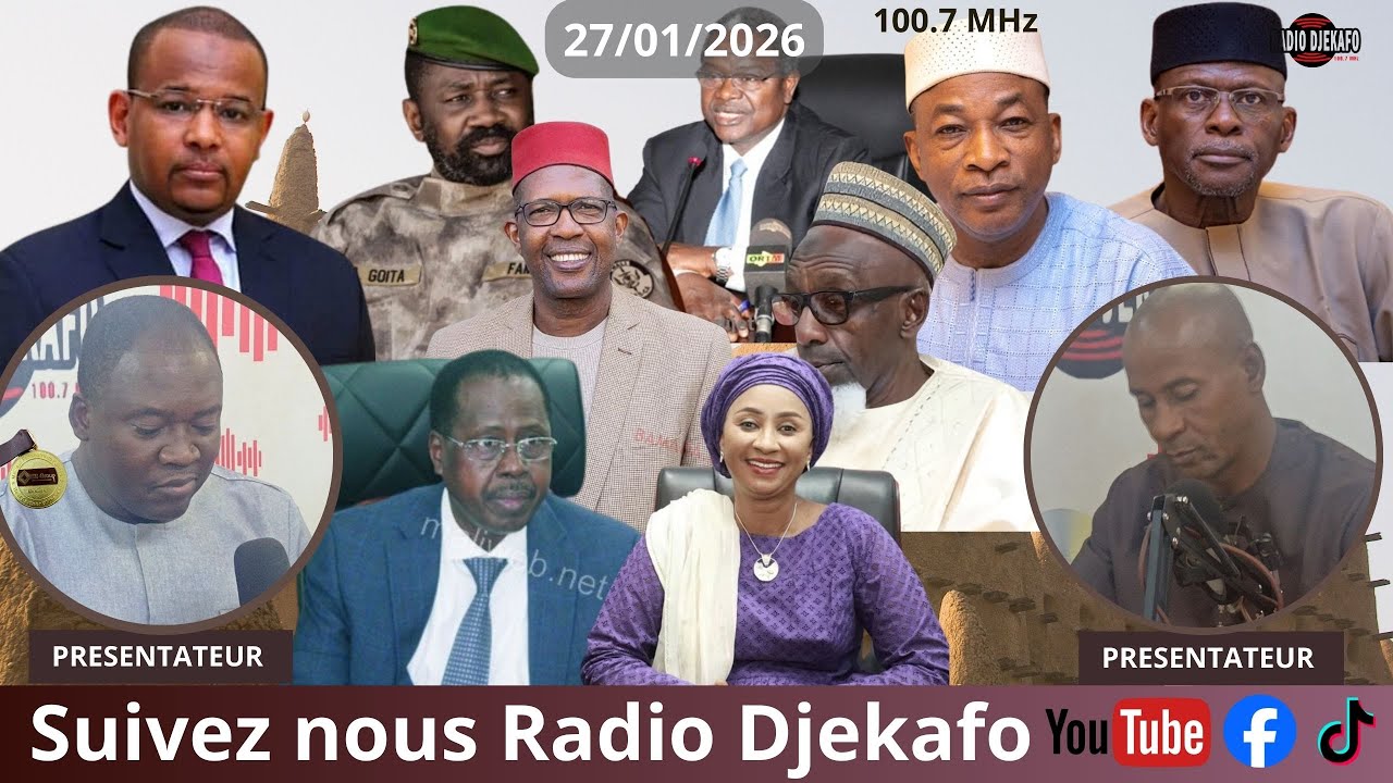 RADIO DJEKAFO 27 JANVIER BOUA DIABATE ETFOUSSENY KEÏTA DIT SADAM