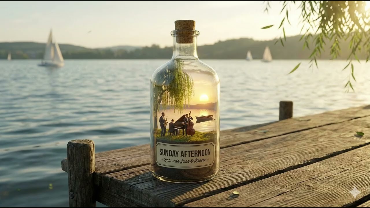 Sunday Afternoon Serenity: Lakeside Jazz for Relaxation