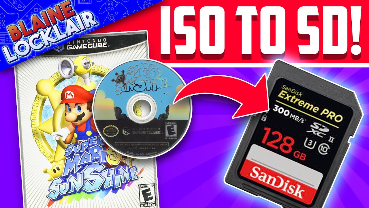 Как запускать образы ISO для GameCube на GameCube через SD-карту