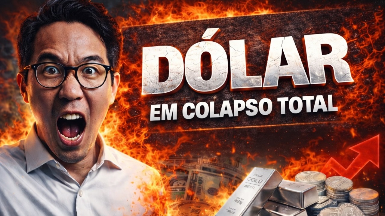 O Dólar Está Quebrando - E Esta É a Única Proteção REAL em 2026