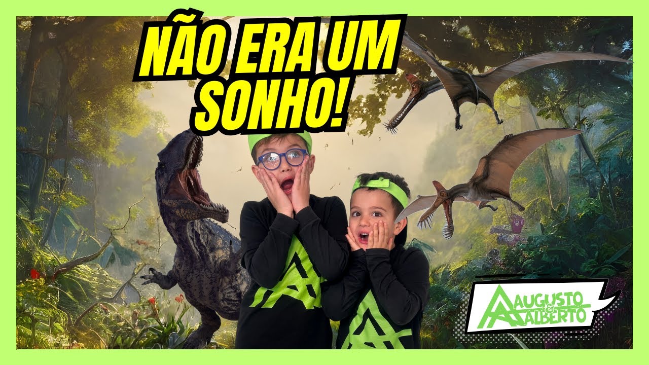 AVENTURA JURÁSSICA com DINOSSAUROS GIGANTES em Balneário Camboriú! 🦕🦖