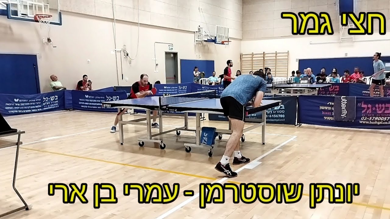 חצי גמר | בני הרצליה - עירוני גבעתיים |יונתן שוסטרמן - עמרי בן ארי | משחק # 2 (בהרצליה)