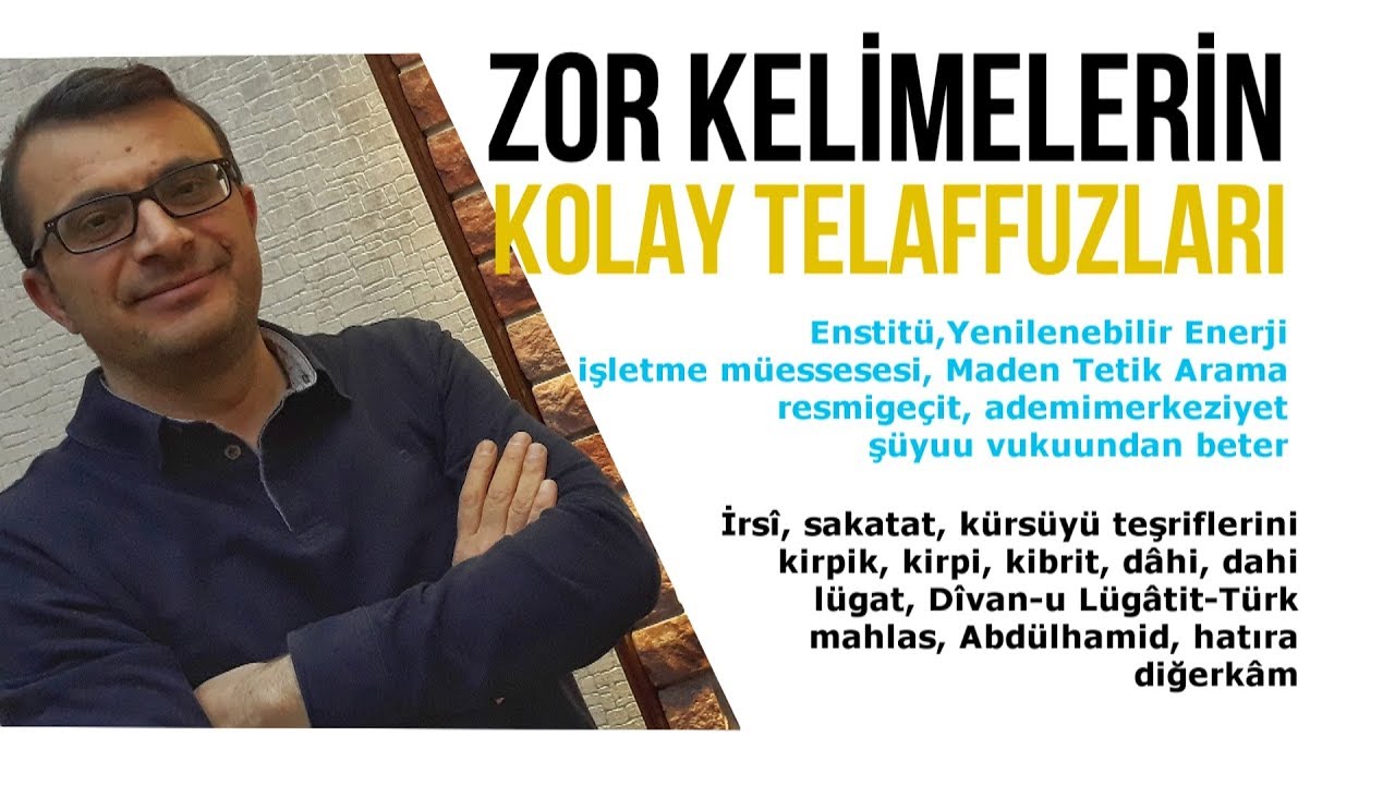 ZOR KELİMELERİ KOLAY TELAFFUZ ETMEK İÇİN | Sunan: Nisan Kumru
