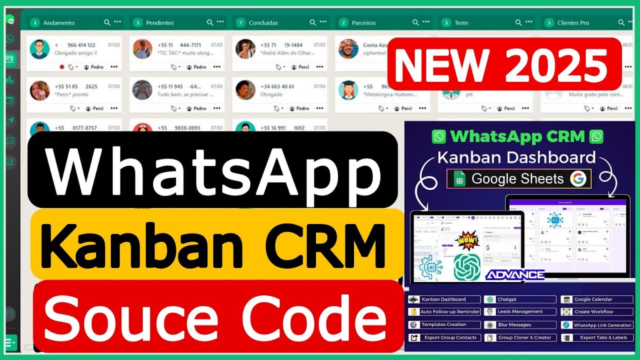 WhatsApp crm new version | WhatsApp crm 2025 | whatsapp crm extension | WhatsApp CRM Source Code