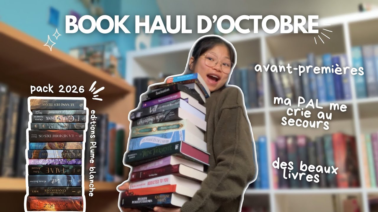 Book haul d’octobre 