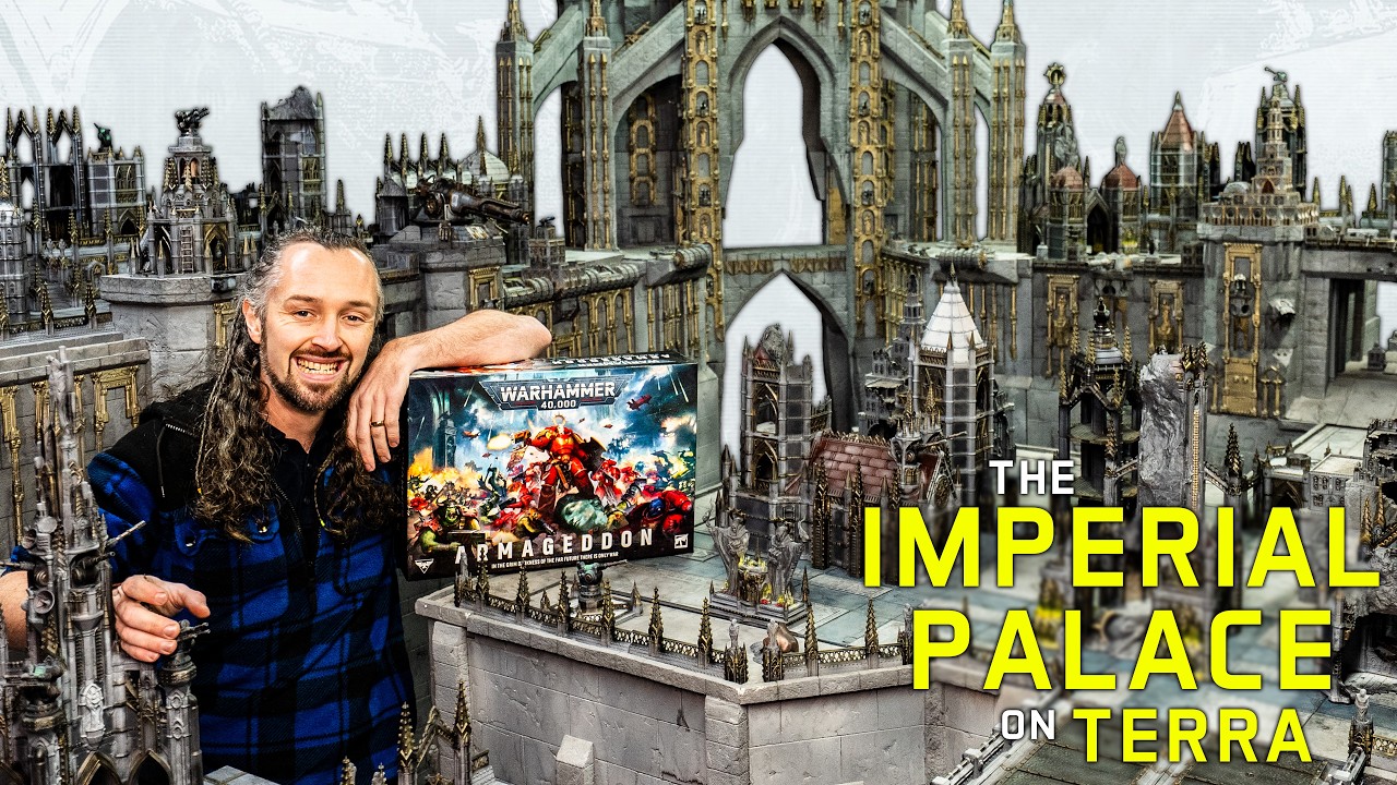 Games Workshop заставили меня переделать самый большой варгейм-стол в истории YouTube! Декорации ...