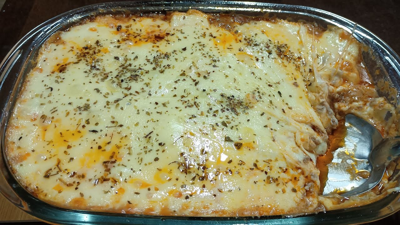 Escondidinho de carne moída com batatas!! 🤤🤤🍽️