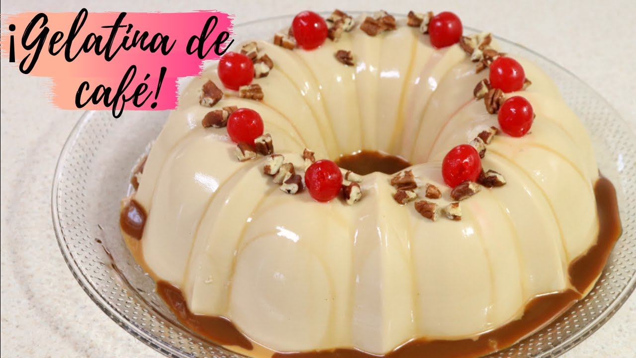 GELATINA DE CAFÉ Y TRES LECHES ı POSTRE DELICIOSO DE CAFÉ  muy fácil!! Postre navideño🎄🎄🎄