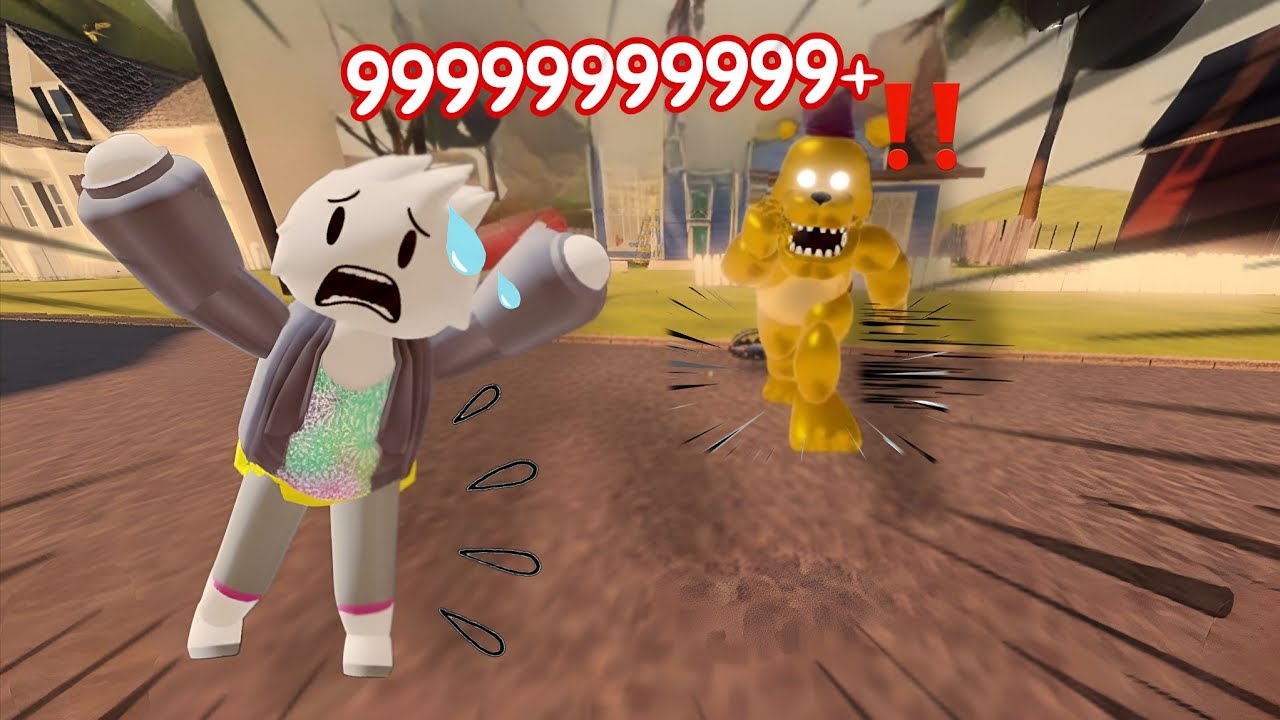 ¡¡ESCAPANDO DE FREDBEAR EL VECINO MAS RAPIDO IMPOSIBLE!! [ROBLOX] 