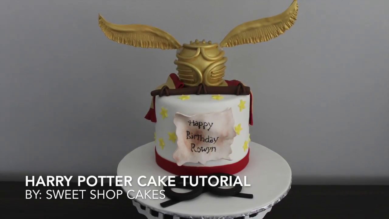 Harry Potter Cake Tutorial | Sweet Shop Cakes
