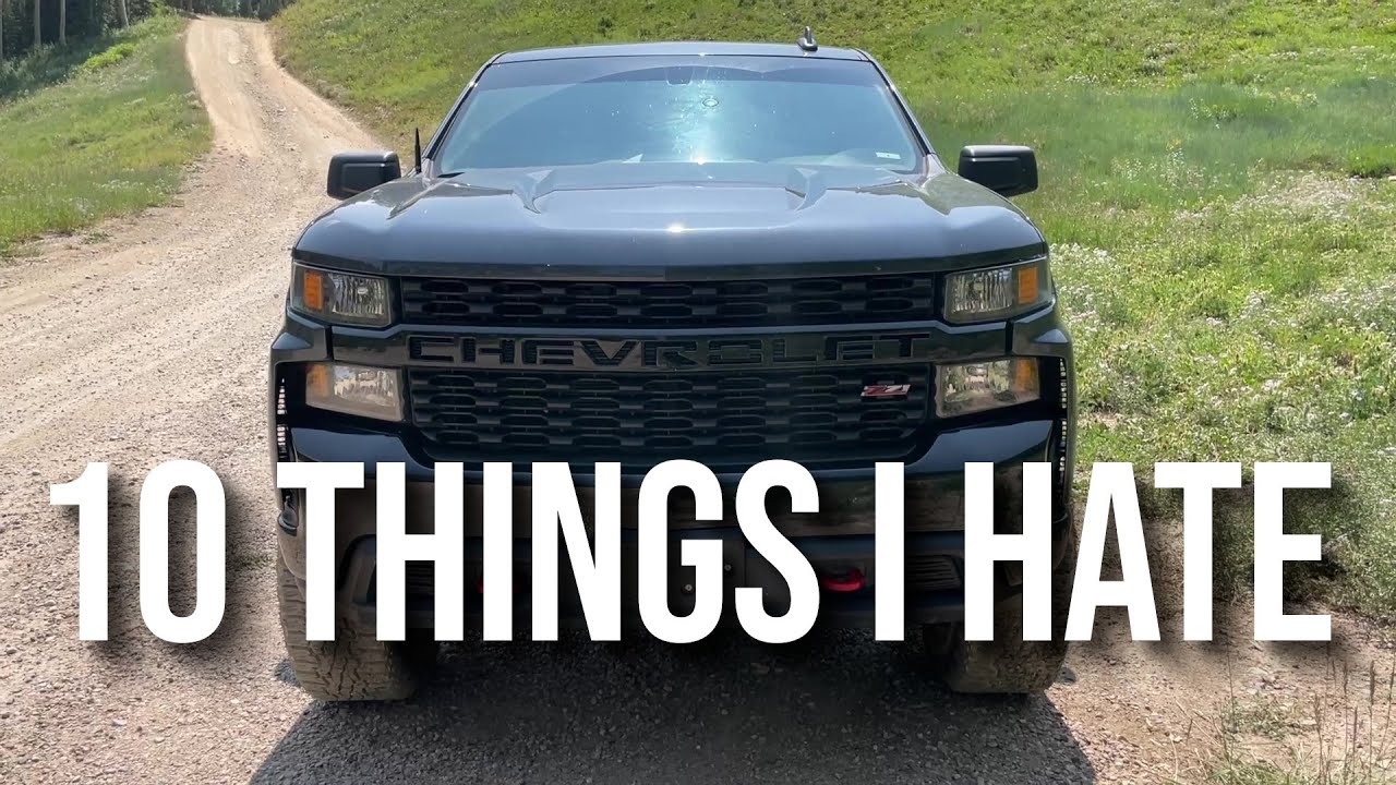 10 Things I Hate About my 2021 Silverado Custom Trail Boss
