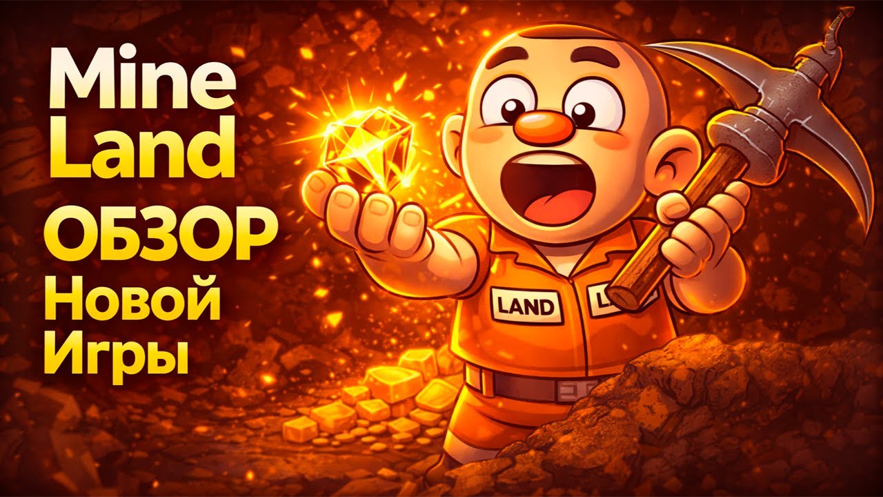 Mine Land - Новая Игра В Телегам | Обзор Игры