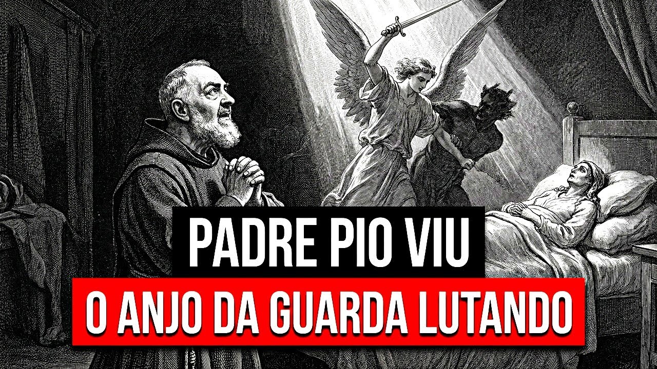 Padre Pio Viu o Anjo da Guarda Lutando por uma Mulher Moribunda