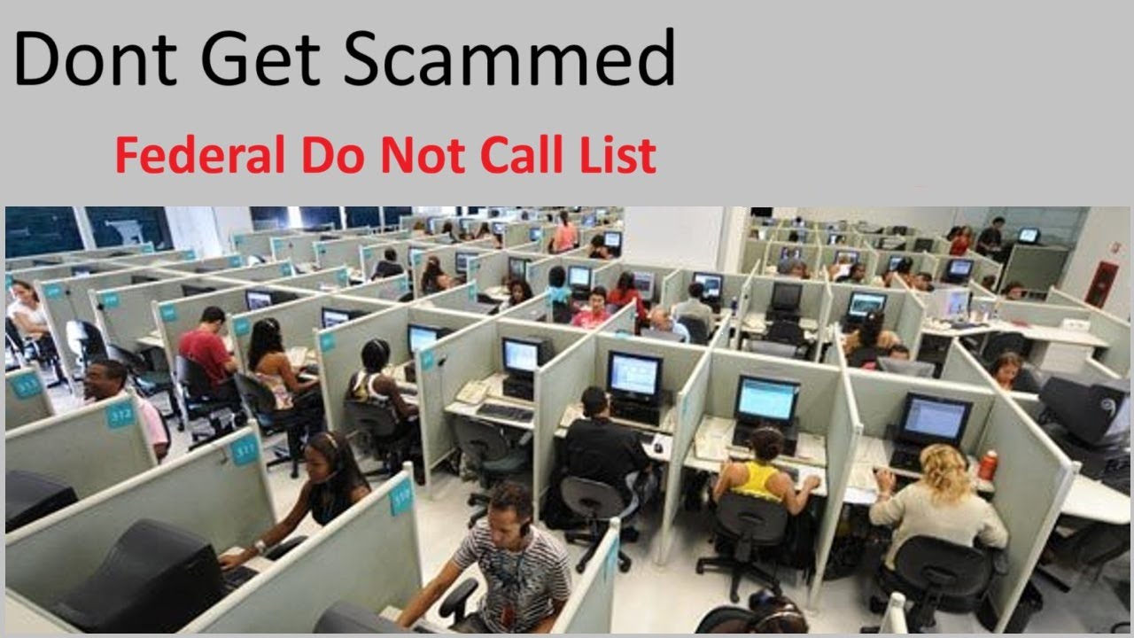 The Federal Do Not Call List, DNC