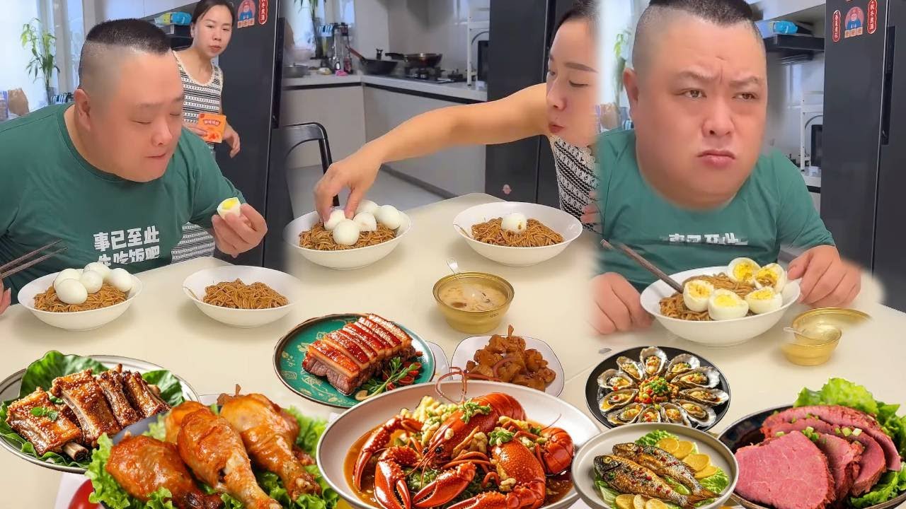 小氣老公偷吃我的蛋，我吃光他5顆雞蛋，讓他餓肚子【胖嫂美食】