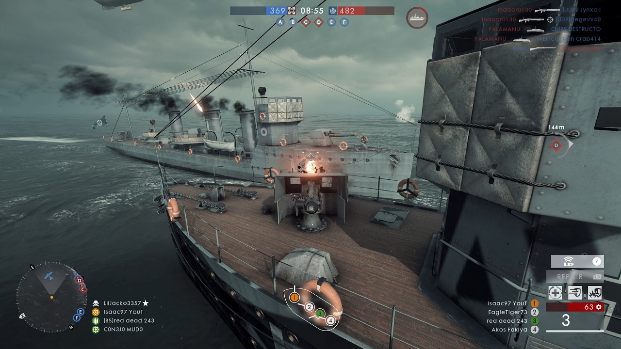 Battlefield 1: Conquest Assault gameplay (No Commentary)