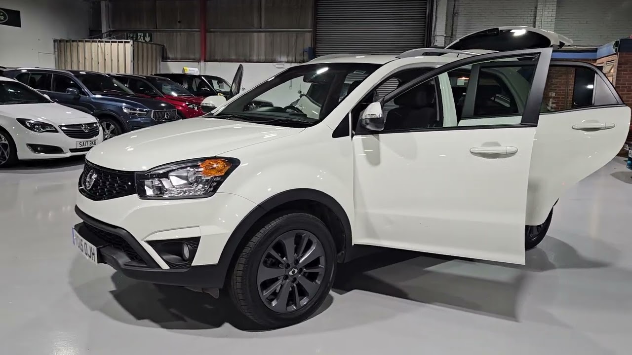 2015 SsangYong Korando 2.0D SE Euro 5 5dr✅️FSH✅️2 KEYS✅️101K✅️