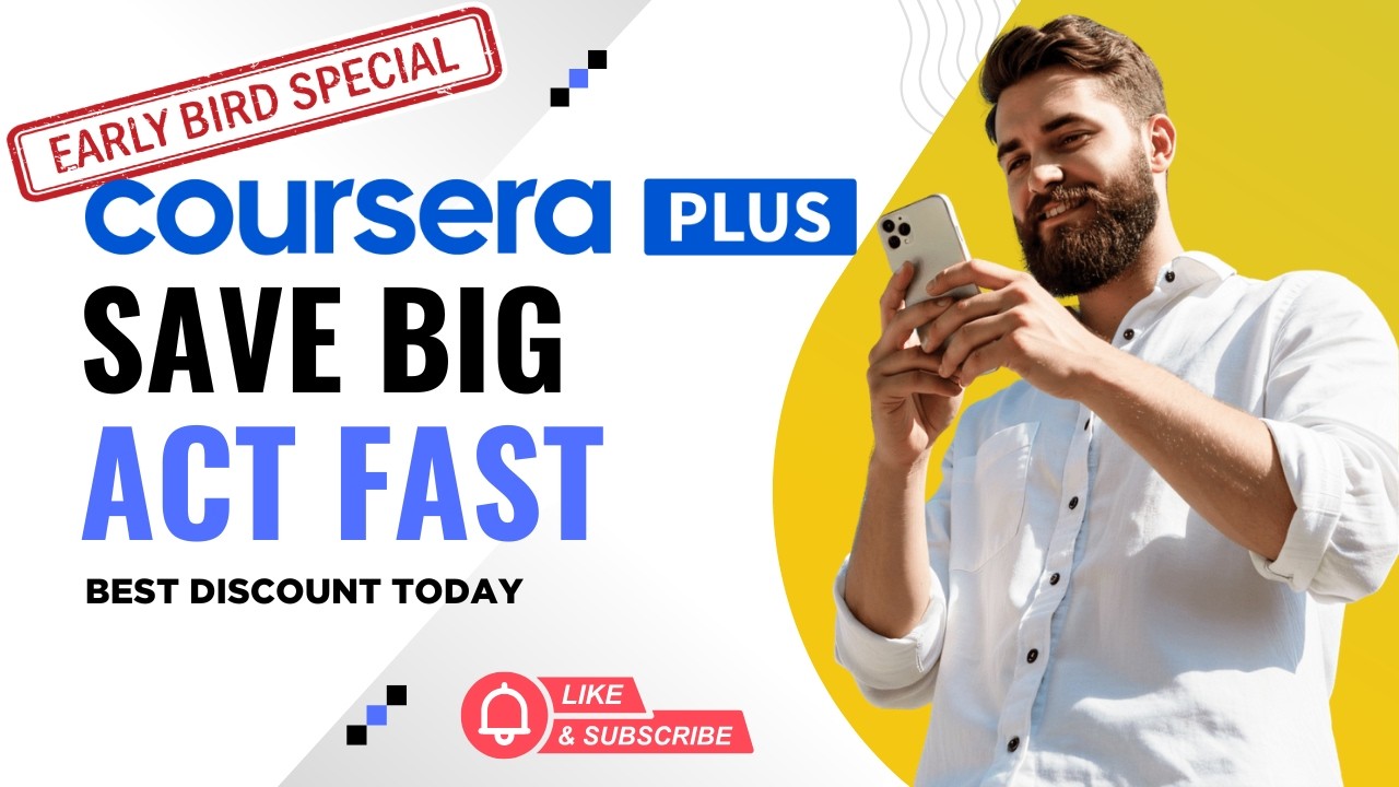 Coursera Best Discount Today Revealed (Limited Time Coursera Deal)