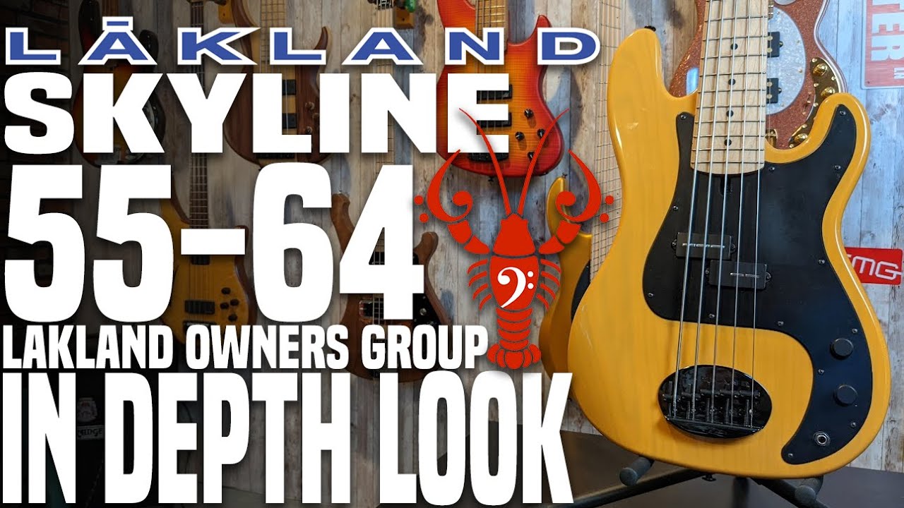 Lakland Skyline 55-64 L.O.G. Edition - Still The Ultimate 5 String P Bass - LowEndLobster Fresh Look