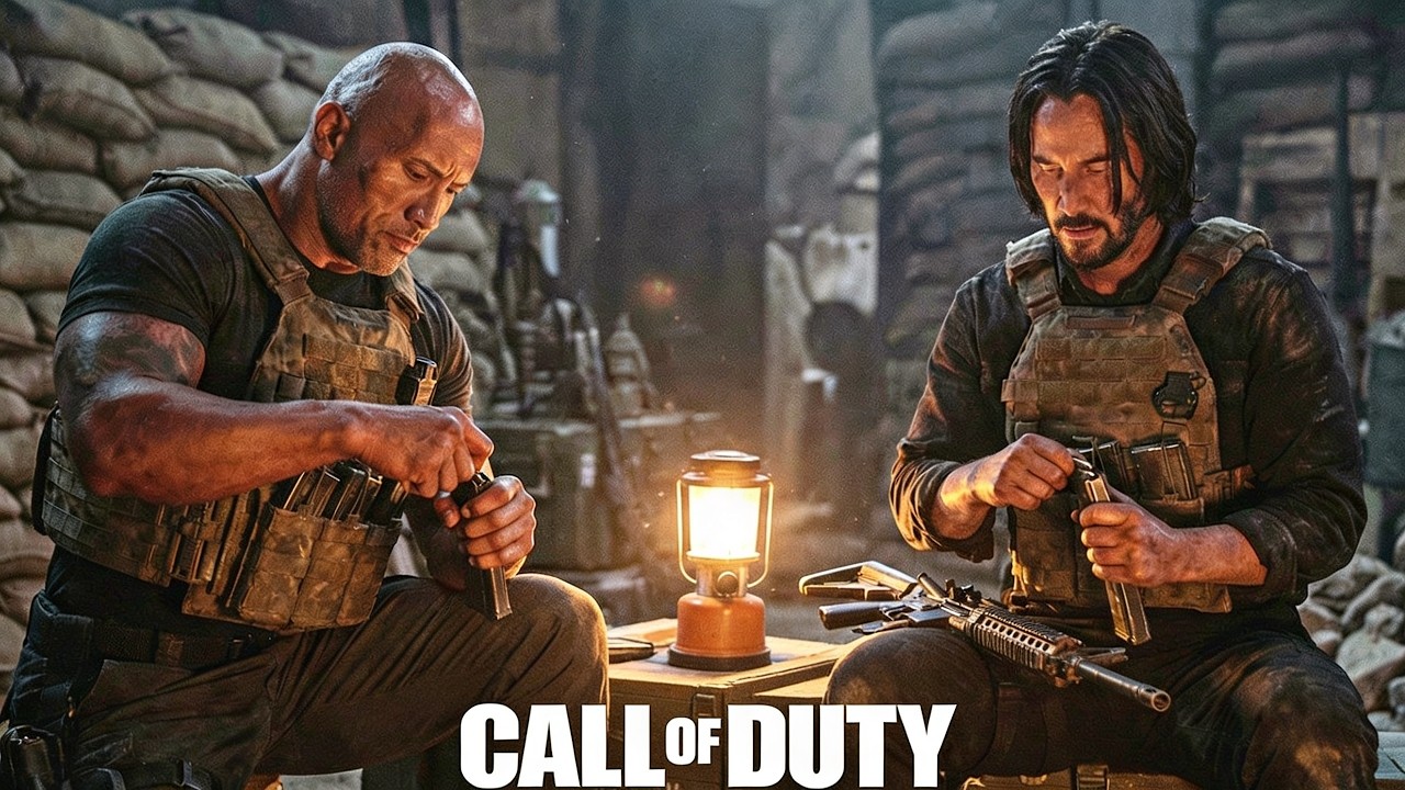 Трейлер фильма «Call of Duty» (2026) с живыми актерами | Дуэйн Джонсон, Киану Ривз | Концепция «К...