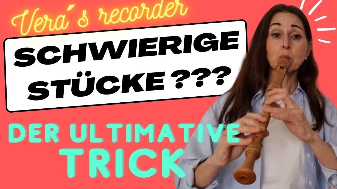 Ultimativer Trick für schwieirge Stücke oder Lieder