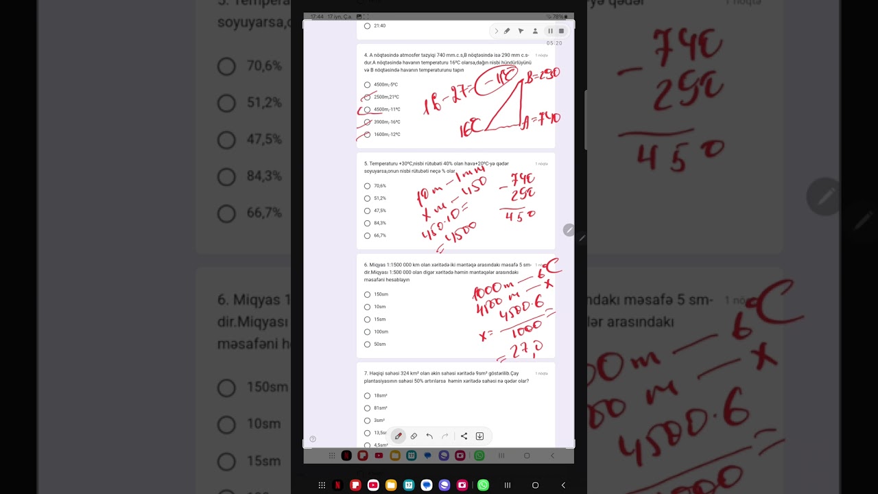 Son  2 gün qalmış izləyin məsələlərdə probleminiz olmasın. 10 fərqli məsələ izahı