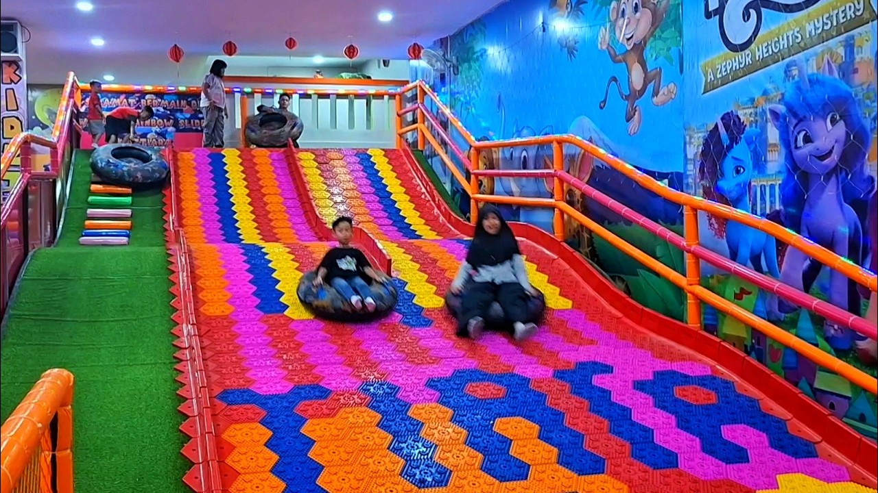 Playground Dalam Kampung Yang seru - Kids Tiara Bantargebang Bekasi