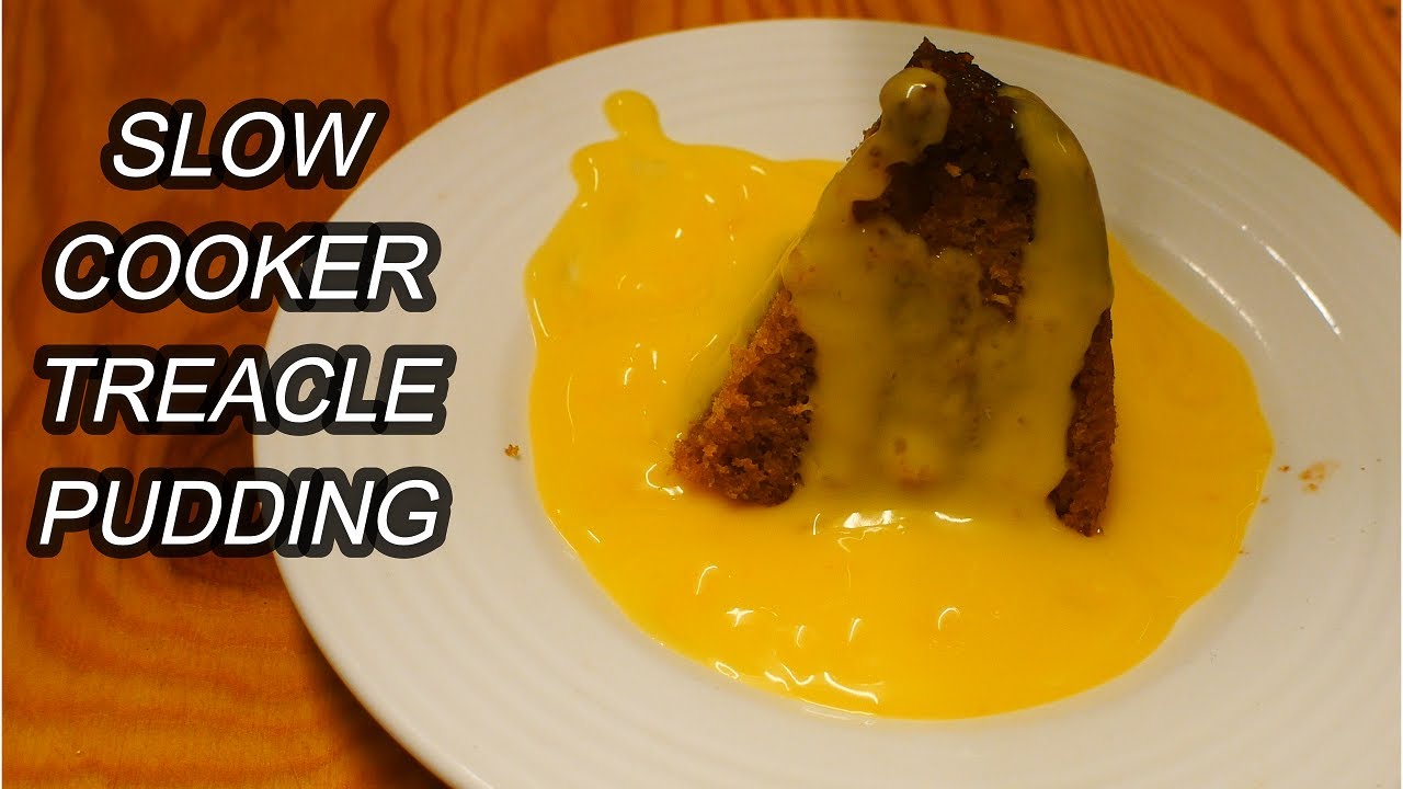 Treacle Pudding Slow Cooker Recipe