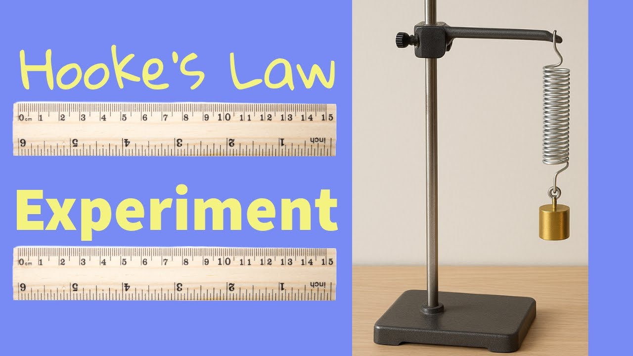 Hooke's Law: GCSE Practical Demonstration and Analysis