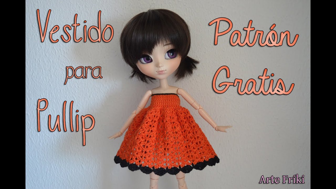 Cómo tejer un VESTIDO a Crochet para Muñecas 👗