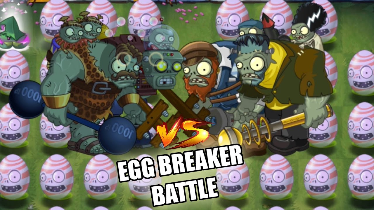 Plants Vs Zombies 2 - PvZ 2 EGG BREAKER Battle - Random Gargantuar Vs Gargantuar - Who Will Win? #19