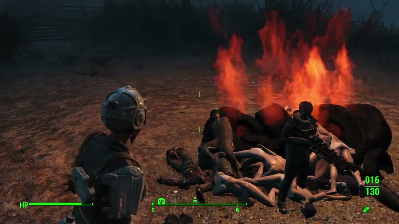 力こそパワー！赤マムシとナマタマゴが世界を救うと信じて！Fallout 4 　パート243　ＢＯＳと敵対しちゃった…