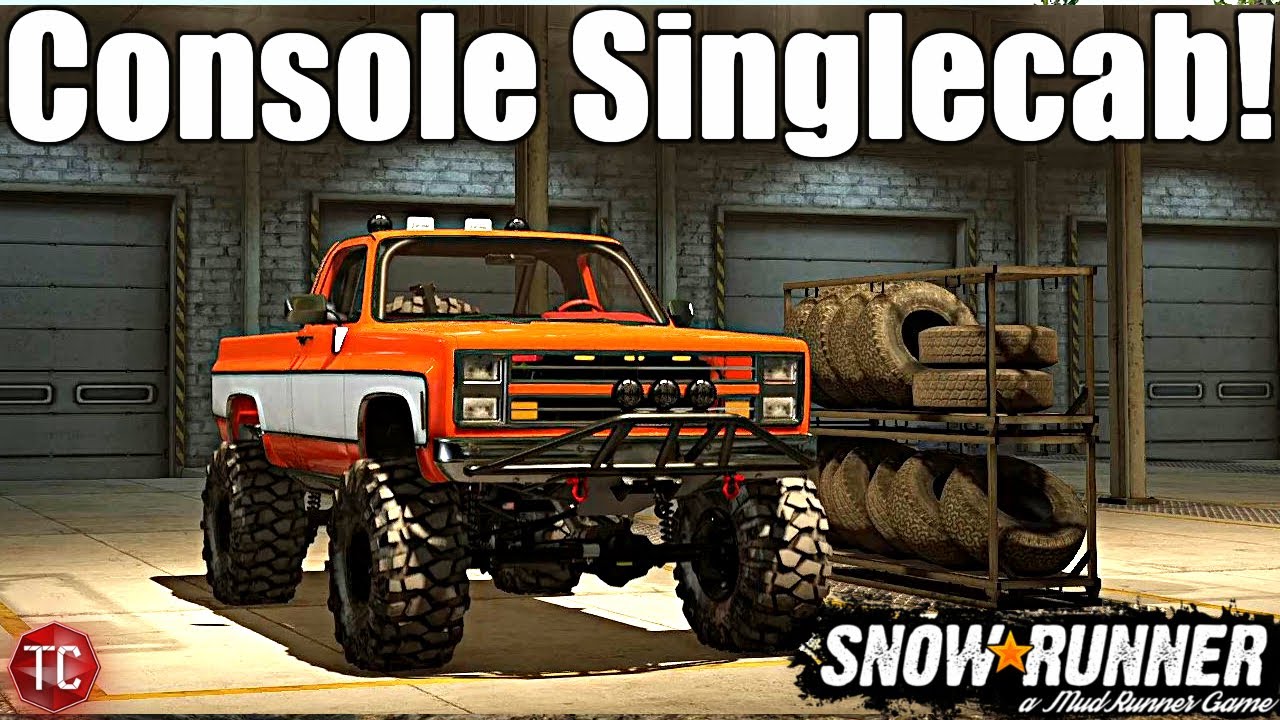 SnowRunner: Is THIS THE ULTIMATE Short Bed Chevy Squarebody!? CONSOLE MOD