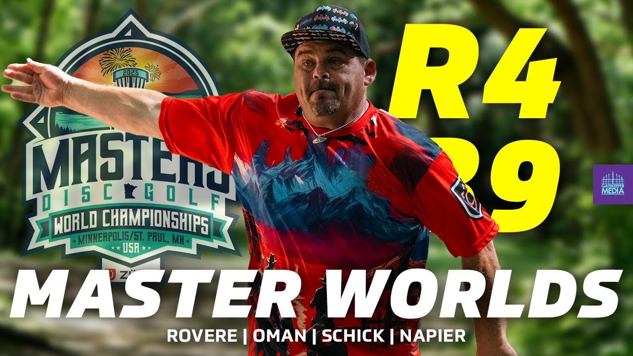 2025 PDGA Professional Masters World Championships | R4B9 | Rovere, Oman, Schick, Napier