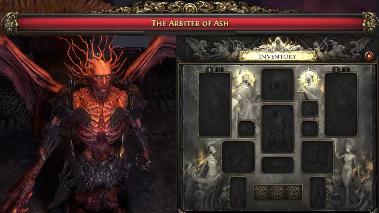 PoE2 Gearless - Arbiter of Ash (no weapons/armour/jewellery/flasks/jewels)