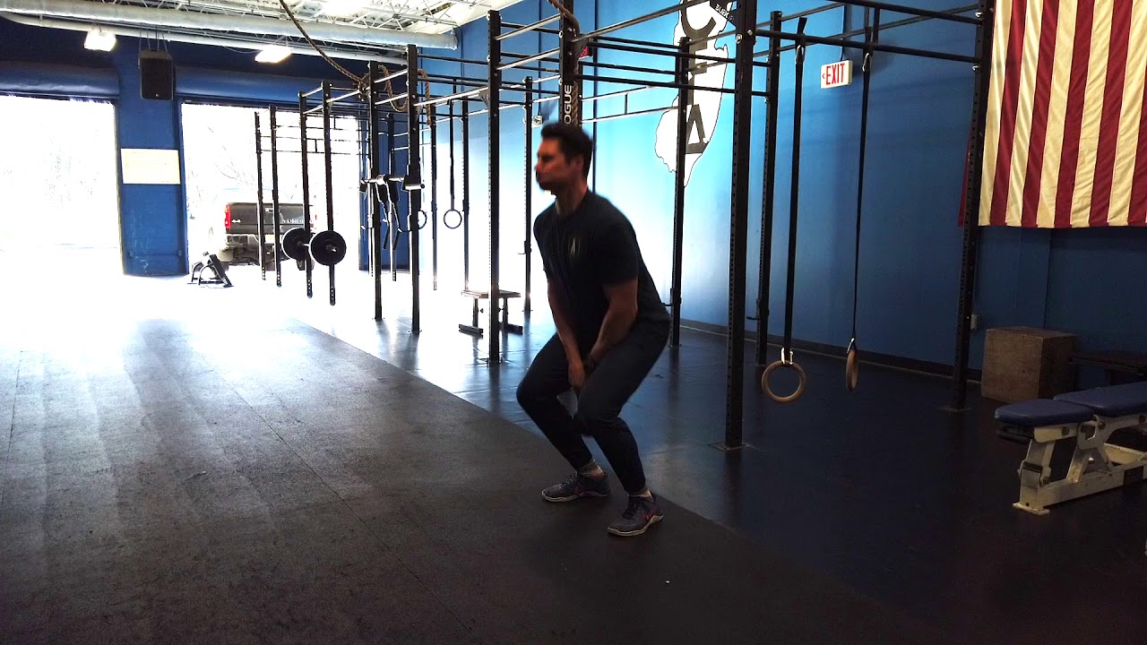 KB Loaded Squat Jumps