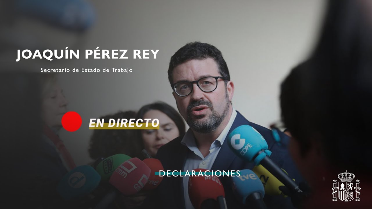 Declaraciones del secretario de Estado de Trabajo tras la Mesa de Diálogo Social (SMI)