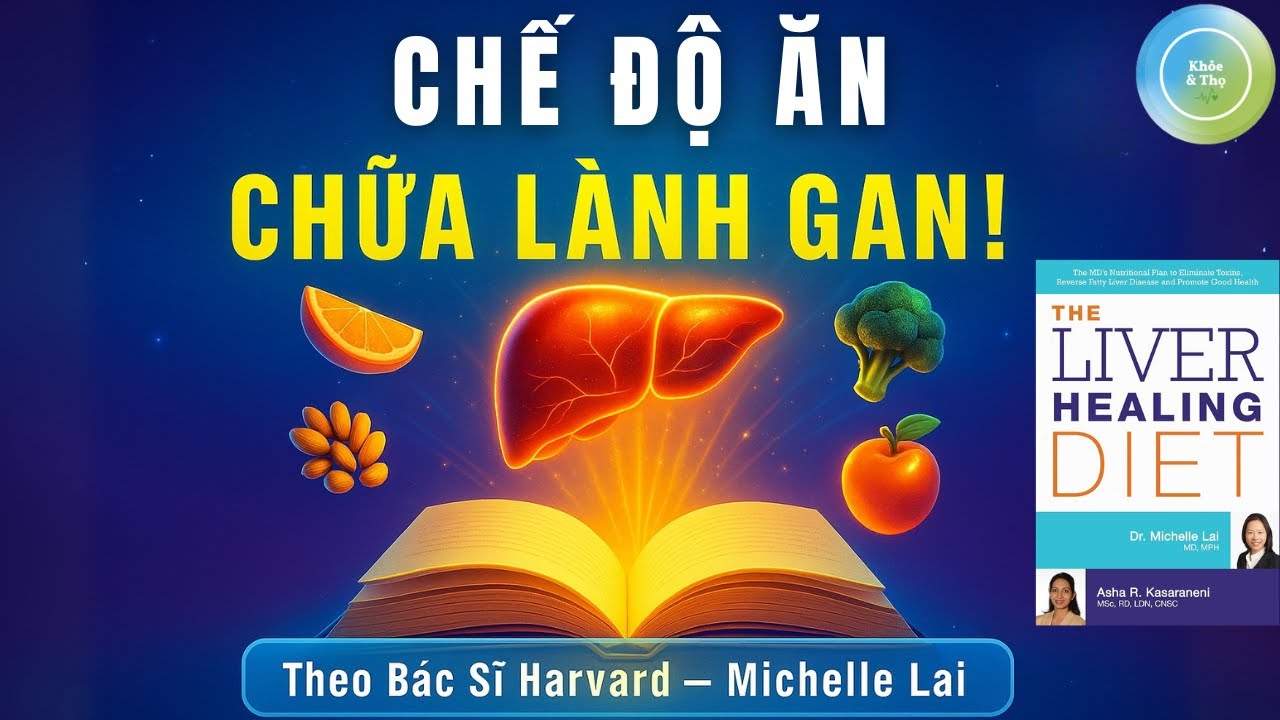 CHẾ ĐỘ ĂN CHỮA LÀNH GAN | Bí Quyết Từ Sách The Liver Healing Diet – Bác Sĩ Harvard Michelle Lai