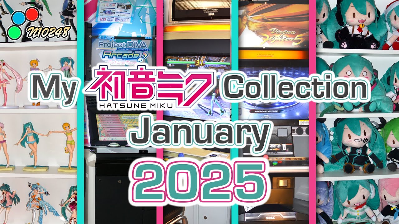 My Hatsune Miku, Project DIVA & Sega Arcade Machine Collection January 2025