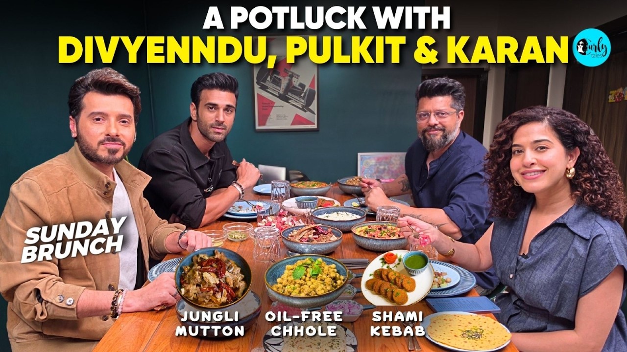 I Found Out What These Boys Always Talk About😏| Sunday Brunch w/ Pulkit, Divyenndu & Karan Anshuman