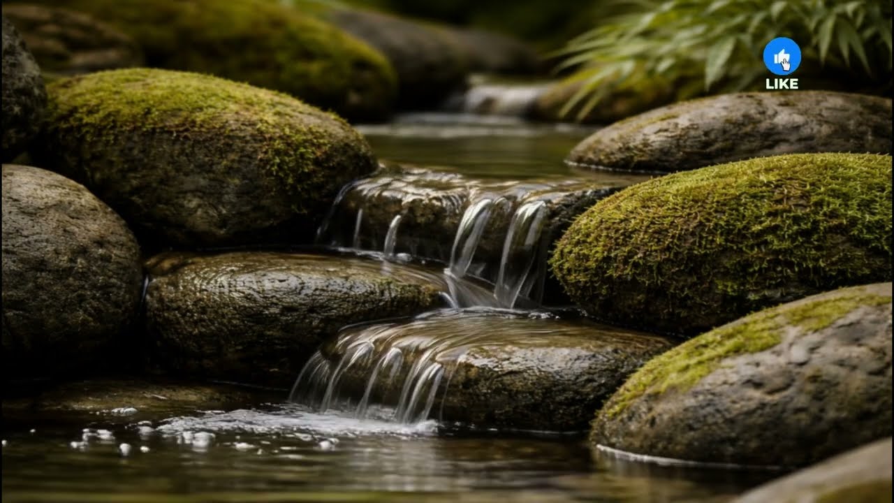 Relaxing Water Sounds & Sleep Music | Release Stress, Deep Sleep, No Ads