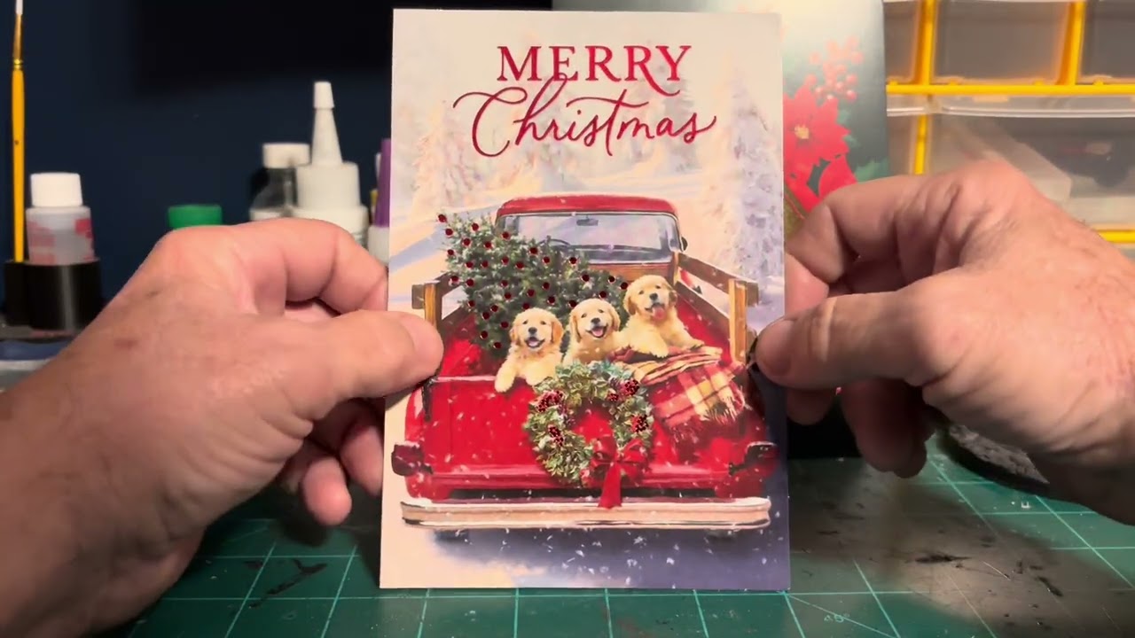 Christmas Card Shout Out/Christmas Gift/Sunday Model Cars & Coffee by Paul @LeftCoastModelCarBuilds 