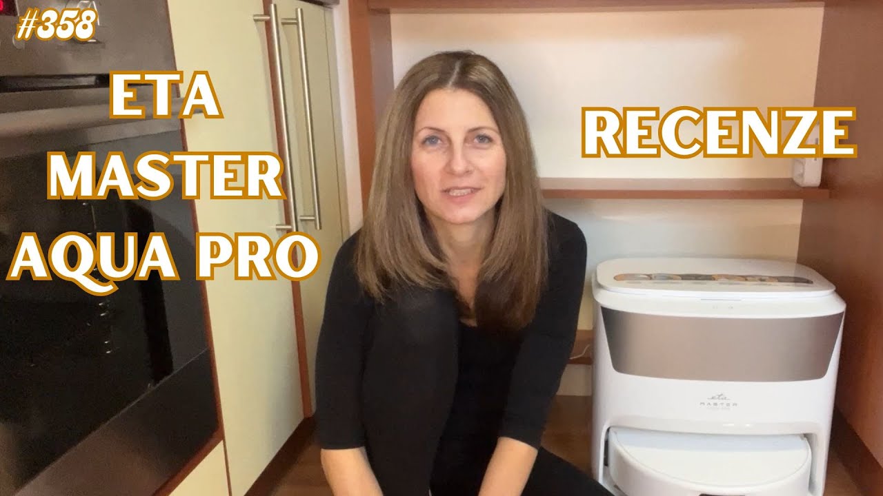 RECENZE ROBOTICKÉHO VYSAVAČE 4 v 1 ETA MASTER AQUA PRO 7229 90000 | KOMUNIKUJE V ČESKÉM JAZYCE