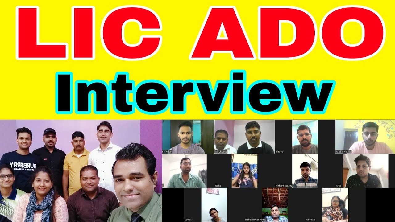 LIC ado interview important video l Lic ado interview questions | PD Classes Manoj Sharma