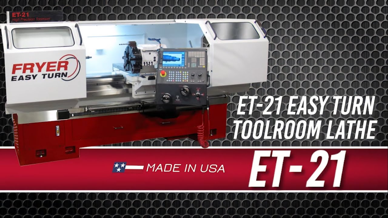 ET-21 Easy Turn Toolroom Lathe