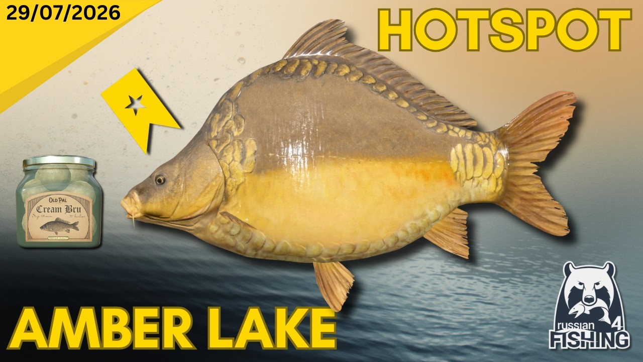 Hottest spot on Amber - Russian Fishing 4