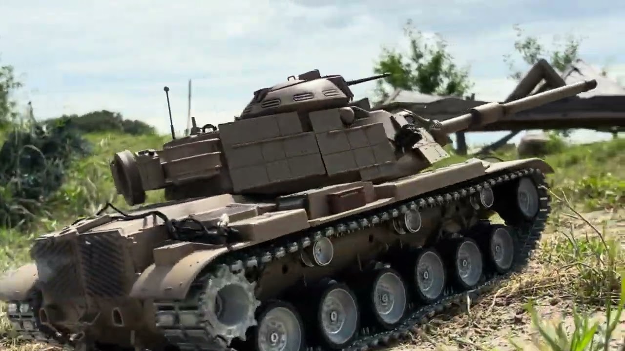 Tongde M60 A1W ERA | 1/16 Scale RC Tank Pro Edition | MADDAWG