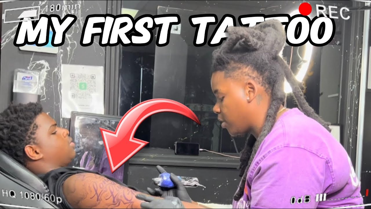 I TAPPED OUT ON MY FIRST TATTOO AT 16 *MUST WATCH*